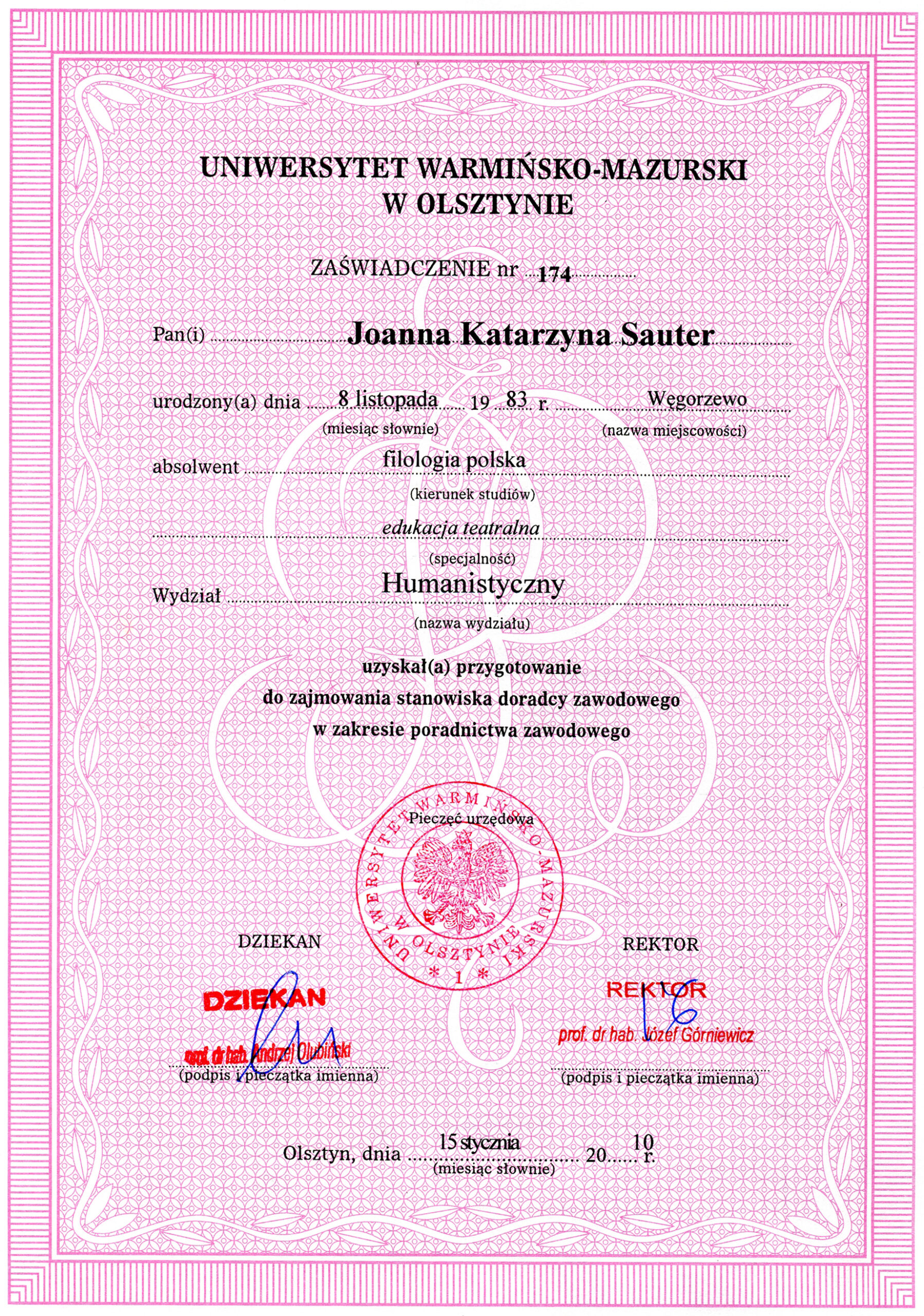 UPRAWNIENIA DORADCY ZAWODOWEGO (1)